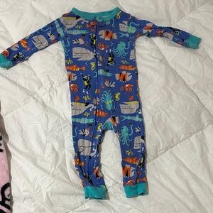 Blue and Teal Kids One Piece